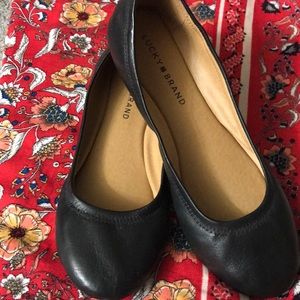 Lucky Brand Emmie black flats